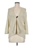 August Silk Ivory Cardigan Size M - photo 1