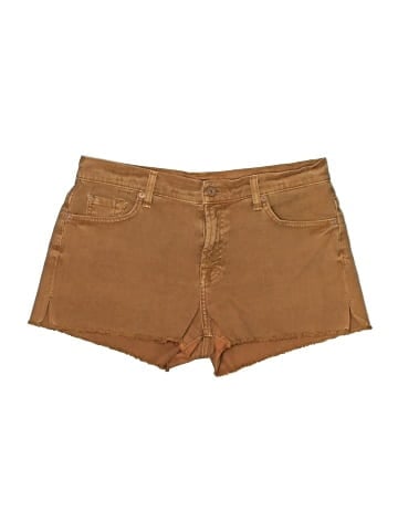 7 For All Mankind Khaki Shorts (view 1)
