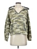 Lucky Brand Camo Green Sweatshirt Size XS - photo 1