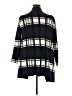 Nine West Plaid Blue Cardigan Size XXL - photo 2