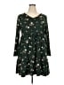 Assorted Brands Green Casual Dress Size 2X - photo 1