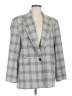 Zara Plaid Gray Blazer Size M - photo 1