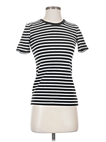 White House Black Market Short Sleeve Turtleneck (view 1)