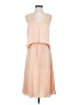Bobeau 100% Polyester Solid Tan Casual Dress Size S - photo 1