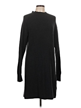 black stretchable dress Abercrombie & Fitch Women's Black Long Sleeve Collared Button Down Shi –  Brie