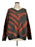 Joseph A. Animal Print Gray Pullover Sweater Size XL - photo 1
