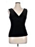 INC International Concepts Black Sleeveless Top Size XL - photo 1