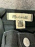 Madewell Tweed Black Jeans Size 24 waist - photo 7