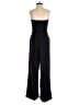 Unbranded 100% Polyester Solid Black Jumpsuit Size S - photo 2