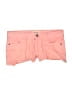 Mudd Hearts Pink Denim Shorts Size 5 - photo 1