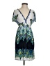 XOXO Paisley Blue Cocktail Dress Size S - photo 1