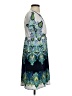 XOXO Paisley Blue Cocktail Dress Size S - photo 4