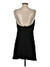 Zara 100% Polyester Solid Black Casual Dress Size S - photo 2