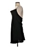 Zara 100% Polyester Solid Black Casual Dress Size S - photo 5