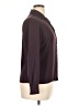 Laura Scott 100% Polyester Burgundy Long Sleeve Blouse Size 14 - photo 4