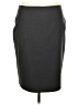 Theory Solid Gray Wool Skirt Size 16 - photo 1