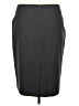 Theory Solid Gray Wool Skirt Size 16 - photo 2