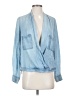Sam & Lavi 100% Tencel Blue 3/4 Sleeve Blouse Size XS - photo 1