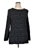 Alfani Houndstooth Black Pullover Sweater Size XL - photo 1