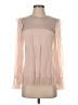 Maje 100% Polyester Pink Long Sleeve Blouse Size Med (2) - photo 1