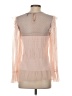 Maje 100% Polyester Pink Long Sleeve Blouse Size Med (2) - photo 2