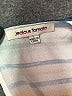Jealous Tomato 100% Polyester Stripes Ivory 3/4 Sleeve Blouse Size L - photo 7