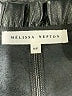 Melissa Nepton 100% Polyurethane Black Short Sleeve Blouse Size S - photo 7