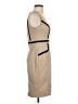 XOXO Stripes Tan Cocktail Dress Size 5 - 6 - photo 4