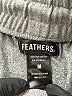 Feathers Chevron-herringbone Gray Track Pants Size M - photo 7