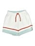 Tek Gear 100% Polyester Color Block White Athletic Shorts Size S - photo 1