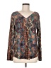 PatPat Brown Long Sleeve Henley Size M - photo 1