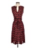 Tory Burch 100% Polyester Argyle Red Casual Dress Size XS - photo 1