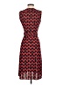Tory Burch 100% Polyester Argyle Red Casual Dress Size XS - photo 2