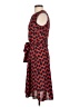 Tory Burch 100% Polyester Argyle Red Casual Dress Size XS - photo 5