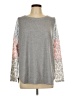 Bibi Gray Long Sleeve T-Shirt Size L - photo 1