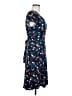 Leota Hearts Blue Casual Dress Size M - photo 4