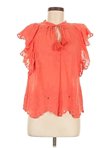 Jessica Simpson Short Sleeve Blouse (view 1)