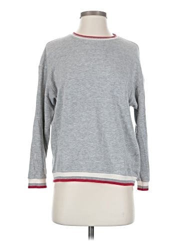 Velvet Pullover Sweater (view 1)