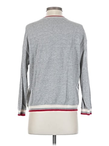 Velvet Pullover Sweater (view 2)