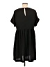 Unbranded Solid Black Casual Dress Size M - photo 2