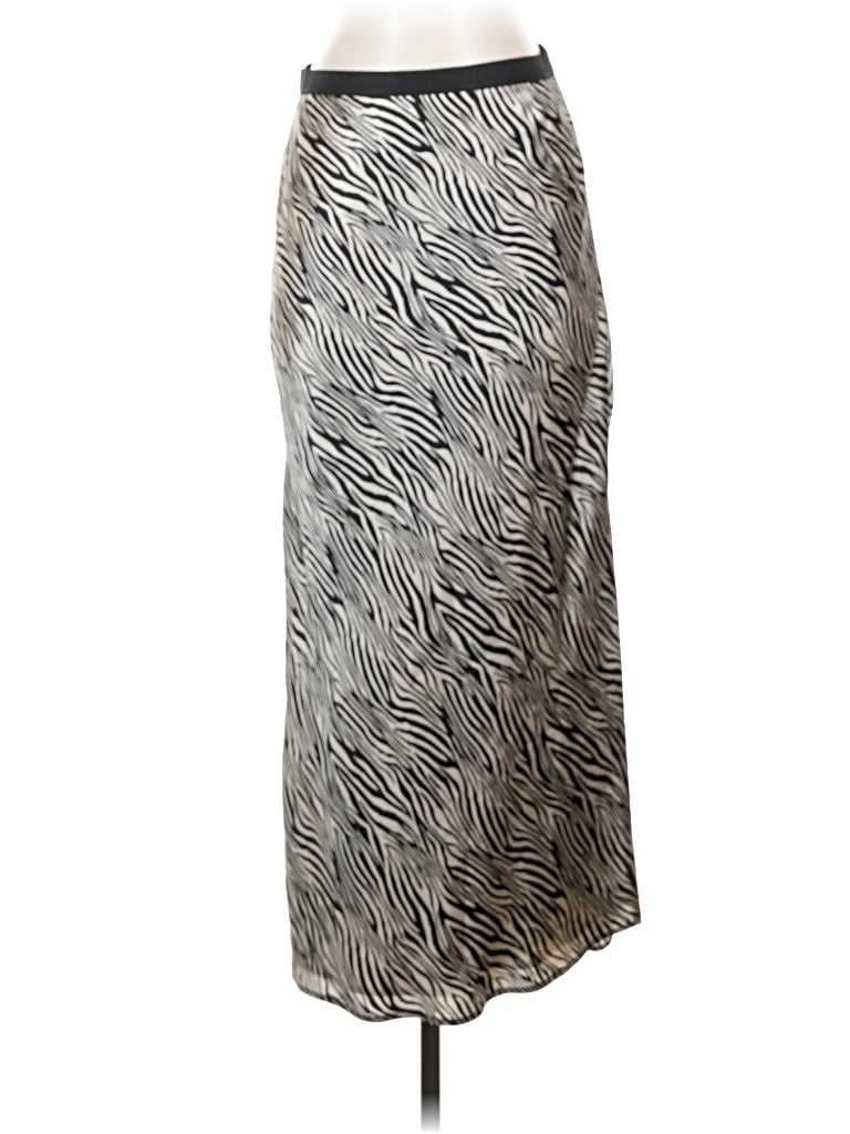 Pre-owned Cami Nyc Silk Skirt In Tan