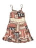 Beautees Paisley Tan Dress Size 10 - photo 1