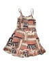 Beautees Paisley Tan Dress Size 10 - photo 2