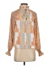 THML Orange Long Sleeve Blouse Size XS - photo 1