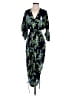 Stella McCartney 100% Silk Animal Print Floral Graphic Tropical Green Blue Jumpsuit Size EU (IT) 40 / US 4 - photo 1