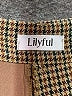 Lilyful Houndstooth Brown Dress Pants Size S - photo 7