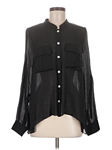 Aryn K. Long Sleeve Blouse (view 1)