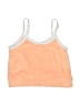 90 Degree by Reflex 100% Polyester Orange Tank Top Size 7 - 8 - photo 2