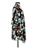Andree by UNIT 100% Rayon Teal Kimono Size S - photo 4