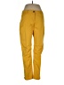 Boden Solid Yellow Casual Pants Size 10L - photo 1